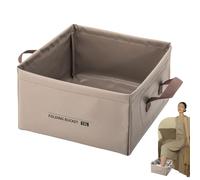 Seau Camping - Lavabo Portable | Seau Pliable | Bassine 13L Repliable Avec Poignée, Cuve Multifonction Extérieur Voyage Pour Laver Vaisselle Légumes Linge, Pêche Randonnée Camping Voyage Routier Bain