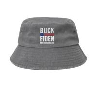 Seau Chapeau Buck Fiden Et Ses Mandats Bucket Hat Pliables Chapeaux Seau Protection Solaire Bobs Casquettes pour Randonnée Vacances Camping