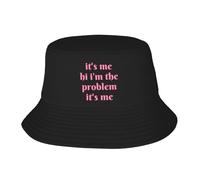 Seau Chapeau It's Me Hi I'm The Problem It's Me Chapeaux Seau Protection Solaire Chapeau Bob Anti-UV Bobscasquettes pour Shopping Vacances Camping