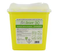 Seau collecteur de déchets Biosecure 3L