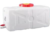 Seau D’Eau Domestique Épaisseur De Paroi De 3,3 Mm pour Un Stockage D’Eau Facile Et Pratique Réservoirs D’Eau en Plastique Portables Réservoir D’Eau pour Vivre en Pl, 80L