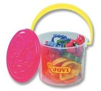 Jovi – Emporte-pièces seau 24 pièces, formes géométriques, idéal pour pâte à modeler