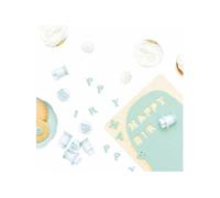 Seau de 36 découpoirs-éjecteurs - Lettres & Chiffres Multicolore G