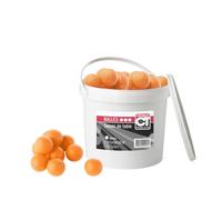 Seau de 90 balles de tennis de table Tremblay Orange TU