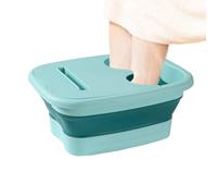 Seau de bain de pieds de voyage - mobile pliable, boutons de massage de relaxation, accessoires de spa de régénération, loisirs sportifs de camping, soins à domicile | Seau de bain de pieds