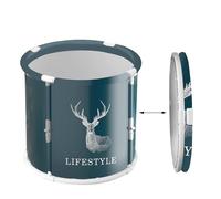 Seau de bain pour adultes - seau de spa pour adultes, trempée | à glace pliable portable, de bain à économie d'espace pour thérapie de chaleur, plongeon