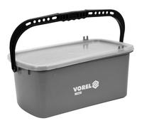 Seau de carrelage avec rouleau - Vorel - Truelle avec éponge - W-00250 - Ensemble complet - Facile à utiliser