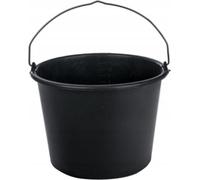 Seau de chantier Gripline-D 20l arceau à bouton noir