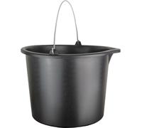 Seau de chantier Seau à eau Seau à mortier Seau à plâtre Seau de jardin Seau en PVC avec bec verseur 12L