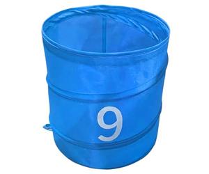 Seau de Chipping - 30 cm, Ensemble d'entraînement de Golf de Jardin, résistant | Filet à copeaux Portable, Jeu d'adresse Pliable en Plein air pour Les âges, Parcs, plages et Cour