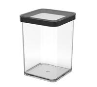 Seau de conteneur Rotho Noir Transparent