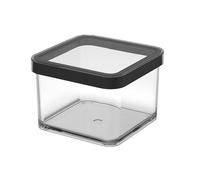 Seau de conteneur Rotho Noir Transparent Plastique