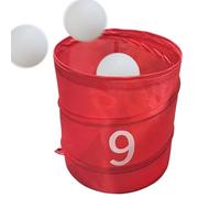 Seau de Golf en Plein air - Cube Pliable pour Jeu de Golf dans Le Jardin, Organisateur d'équipement d'entraînement en Tissu Oxford pour Toute la Famille, Adultes, et