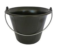 Seau de maçon à fond plat 11 litres - Noir