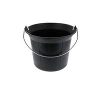 Seau de maçon en caoutchouc et PET, diamètre 300 mm, 11l