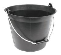 Seau de maçon plastique noir 11L - TALIAPLAST - 310183