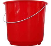Seau De Ménage Lockweiler 10 L Rouge Pour Nettoyage