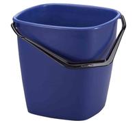 DURABLE Seau de nettoyage, 9,5 litres, rectangulaire, bleu