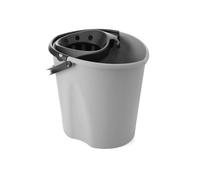 Seau de nettoyage avec Éssoreuse Eco Gris