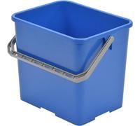 Seau de nettoyage professionnel - 6L petit modèle, bleu Seau de nettoyage professionnel - 6L petit modèle, bleu