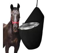 Seau de nourriture pour chevaux, sac de nourriture pour chevaux, support de seau à céréales suspendu - Accrochez un poids léger, accessoire pour remorque pour chevaux pour l'écurie