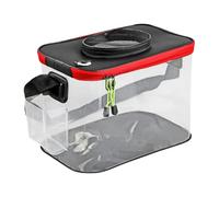 Seau de pêche pour poissons, seau, sac de pêche en plein air, sac de pêche transparent, EVA, seau de protection multifonction, sac de pêche de 20 l pour le stockage du poisson vif et du poisson frais
