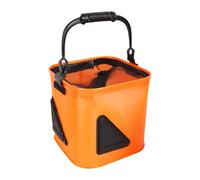 Seau de pêche - seau à appâts de pêche pliable | Backet Fish Live Bait Container | Sacs de rangement et enveloppes de pêche multifonctionnels pour transport kayaks camping plage accessoriess