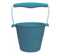 Seau de plage en silicone souple bl