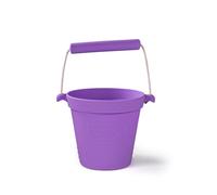 Seau de plage en silicone violet