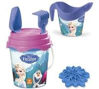 Mondo Seau de plage garni La Reine des Neiges Ø 17 cm avec arrosoir, accessoires inclus