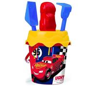 Seau de plage - SMOBY - Cars - Ensemble complet - Tamis râteau pelle arrosoir - Sous licence officielle