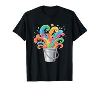 Seau de Plage Tropical Rainbow Waves Fantasy T-Shirt