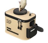 Seau De Poisson Vivant, Seau À Appâts De Poisson Vivant Multifonctionnel | Sac De Pêche Au Seaus De Poissons Vivants Pliant pour La Randonnée De Voyage Extérieure Pêcheur Autre Collection d'eau