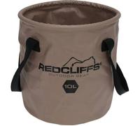 Seau De Porte Rond - Redcliffs - 10 L - Pliable - Léger - Marron Multicolore