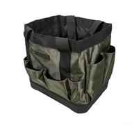 Seau de rangement portable pour outils conçu pour durer avec un matériau Oxford haute densité et une base pour protéger le contenu stocké