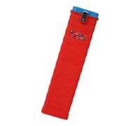 Seau de rangement pour électrodes 300-350 mm, couvercle bleu clair | Couvercle avec verrouillage avant - Boîtier rouge - Organiseur pour mallette d'atelier