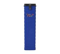 Seau de rangement pour tiges de soudage avec corps nervuré, housse noire | Boîte à électrode couverte avec coque nervurée et couvercle à charnière et loquet avant pour atelier, chantier