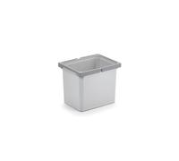 Seau De Remplacement, Gris Clair, 12 Litres