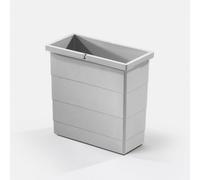 Seau De Remplacement, Gris Clair, 12 Litres