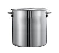 Seau de stockage scellé en acier inoxydable avec robinet, idéal pour transporter et stocker des liquides comme l'eau, le lait, le thé et le vin
