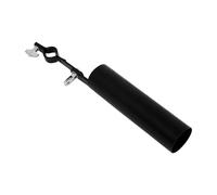 Seau de support de baguettes en acier avec hauteur réglable pour batteurs et percussionnistes pour intérieur et extérieur Solution de rangement professionnelle pour matériel de batterie