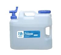 Seau D'eau D'extérieur De Grande Capacité 18l, Conteneur D'eau De Conduite Portable Avec Robinet Pour Camping Pique-Nique Randonnée Cuisine