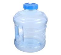 Seau D'eau Portable de Camping 11, 3 L en Plastique Couvercle Sécurisé | Conception Épaissie, Format Bleu, Récipient de Stockage, Pratique pour Voyage, Hydratation, Usage Extérieur