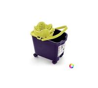 Seau d'eau sale avec essoreur automatique 14 l (38,5 x 39 x 25,5 cm)