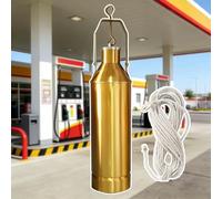 Seau d'échantillonnage de liquide pour échantillon d'huile, bouteilles d'échantillons de 500 ml et 1000 ml, tasse d'échantillonnage de pétrole en mer profonde/puits et kit de corde (500 ml, corde de