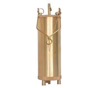 Seau d'échantillonnage d'huile en Acier Inoxydable et Laiton - Outil d'échantillonnage de Liquide de 300 ML, 500 ML, 1 000 ML avec Corde de 5 m pour Essence et Diesel - Équipement d'échantil
