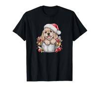 Seau décoratif pour Chiot Motif de Noël Vintage T-Shirt