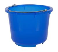 Seau d'écurie/chantier Kerbl Bleu 12 L