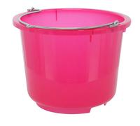 Seau d'écurie/chantier Kerbl Rose 12 L
