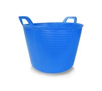 Seau d'écurie flexible V-Plast Bleu 35 L